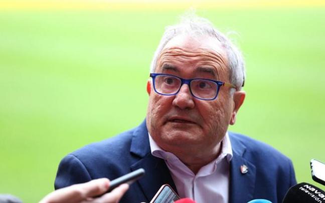 Luis Sabalza, presidente de Osasuna