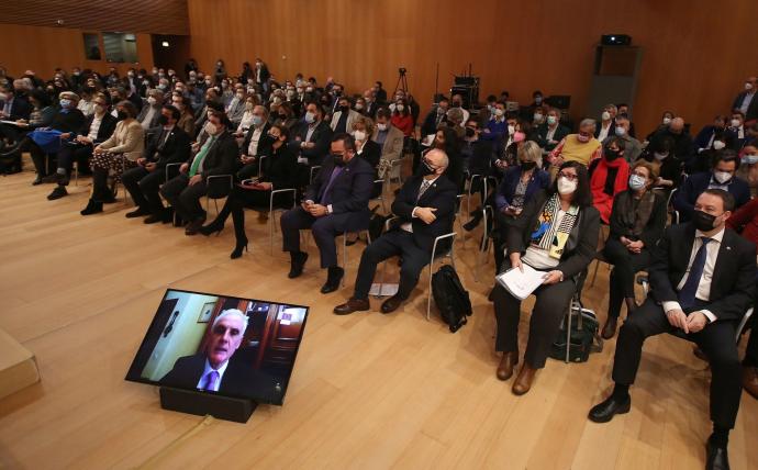 Presentación de la Estrategia de Especialización Inteligente y Sostenible (S4) de Navarra, el pasado diciembre en Baluarte