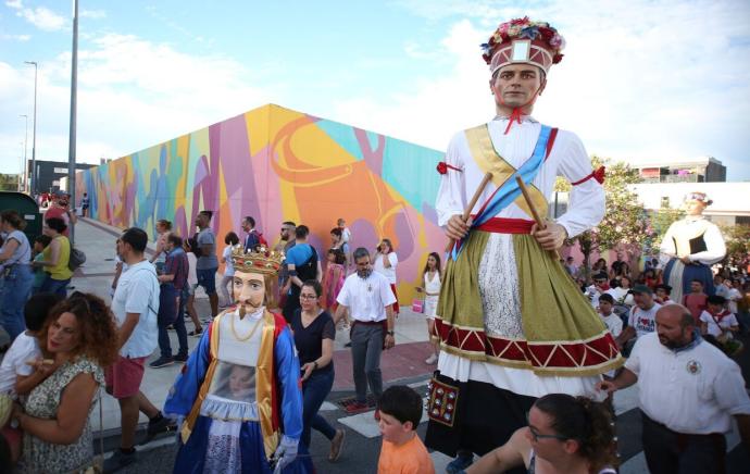 Actos festivos en Sarriguren.