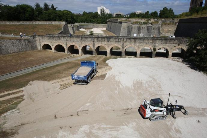 Preparativos en la Ciudadela para el premio de hípica