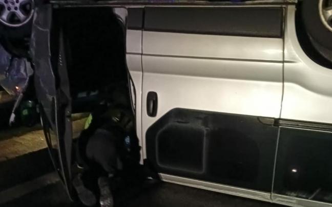 Imagen de la intervenci&oacute;n de los bomberos