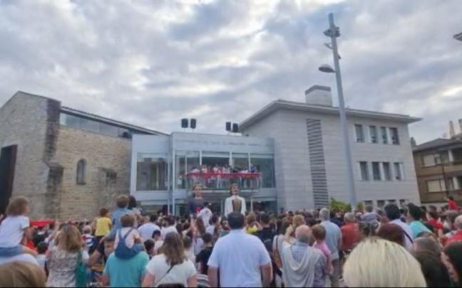 Chupinazo de fiestas de Mutilva