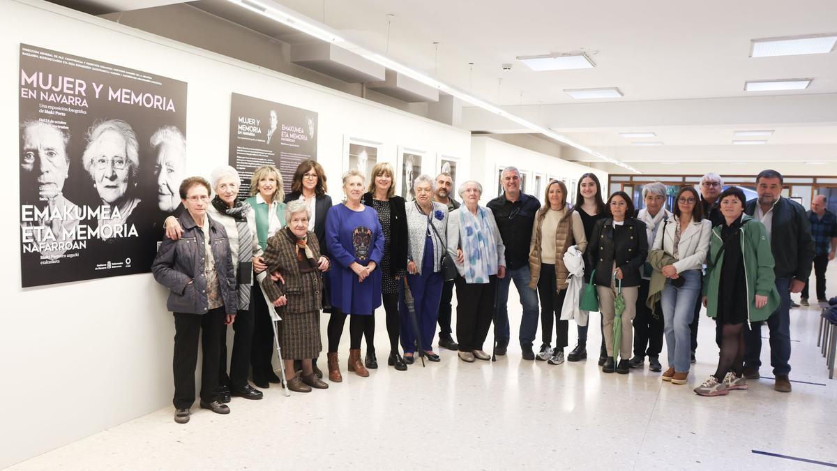 Inauguración de la exposición ‘Mujer y Memoria’.