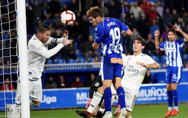 Manu Garc&iacute;a, con el Alav&eacute;s.