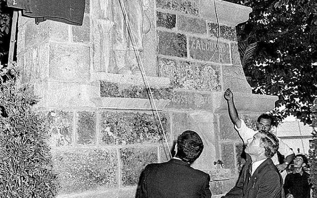 50 años de la fuente de Celedón en Zalduondo