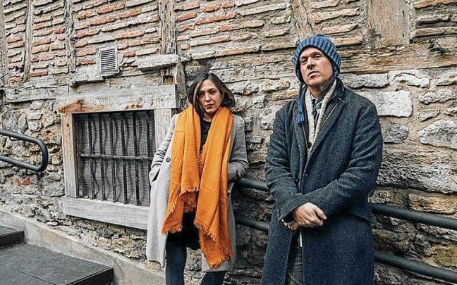 Maite Arciniega y Jimmy Bidaurreta.