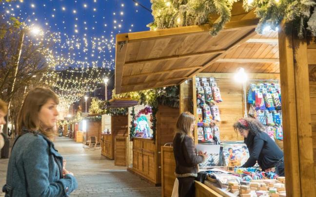 Bilboko Gabonetako azoka.