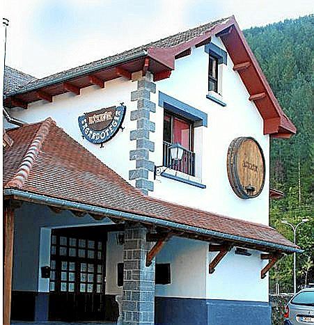 La sidrería Kixkia, en Otsagabía.