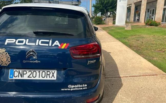 Coche de la Policía Nacional de Menorca.