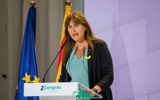La presidenta del Parlament, Laura Borràs. La presidenta del Parlament, Laura Borràs.