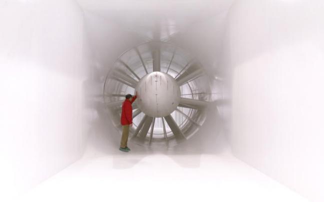 Imagen de archivo del túnel del viento de Miñano.