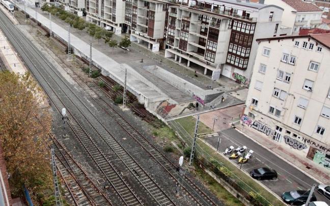 Estación ferroviaria de Vitoria. Estación ferroviaria de Vitoria.