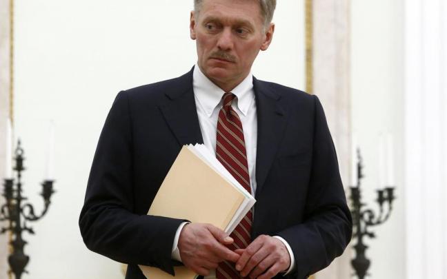 El portavoz del Kremlin, Dmitri Peskov El portavoz del Kremlin, Dmitri Peskov