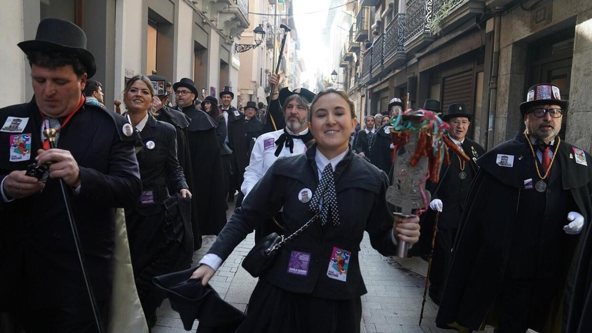 Primeros minutos de los Carnavales de Tolosa