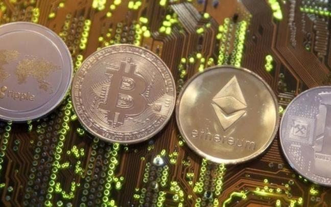 Varias criptomonedas.