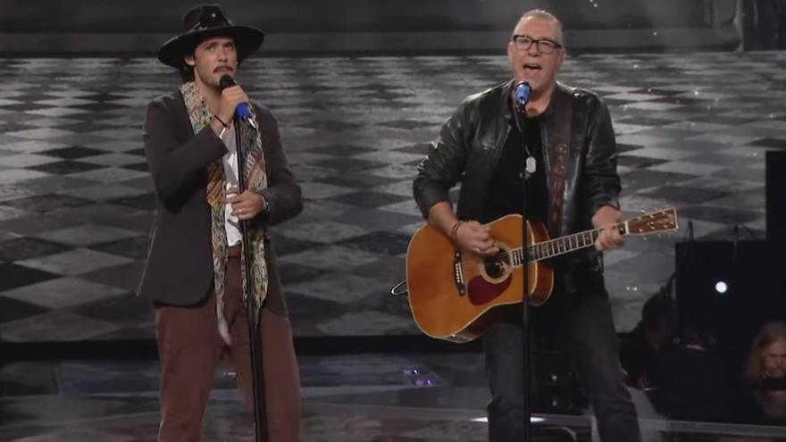 El navarro Paul Alone y Carlos Goñi, eliminados este jueves.