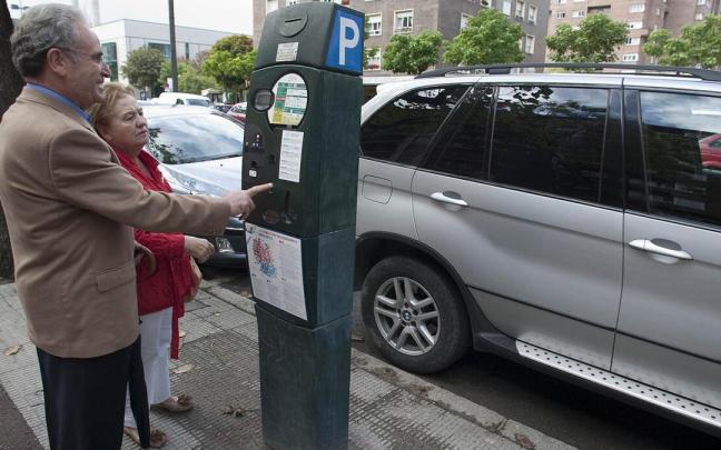 Los parquímetros se van a sustituir por otros digitales. Los parquímetros se van a sustituir por otros digitales.