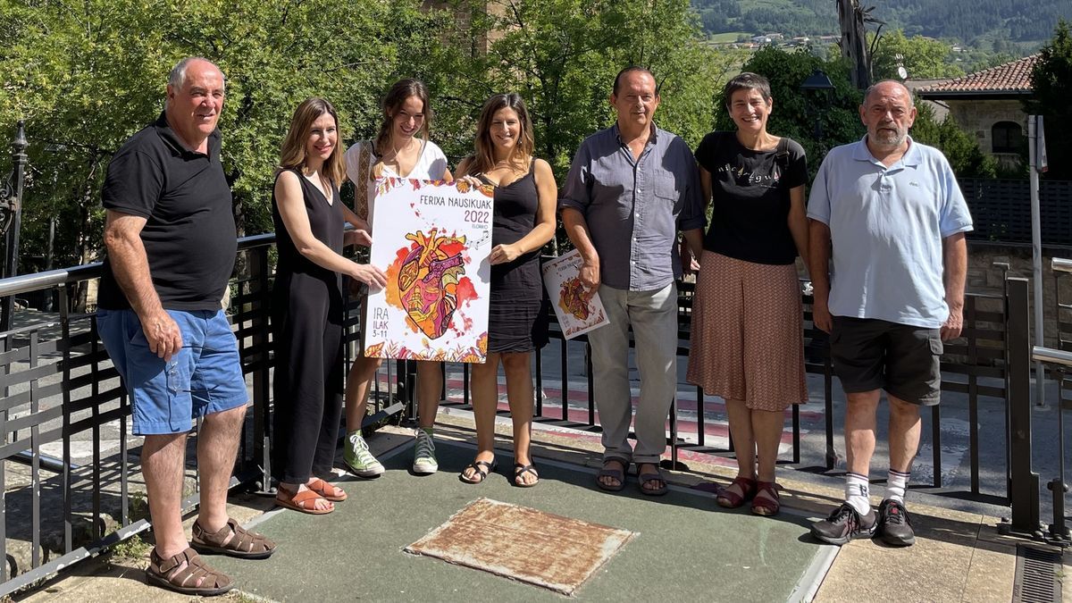 Las Ferixa Nausikoak se presentaron ayer.