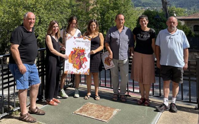 Las Ferixa Nausikoak se presentaron ayer.