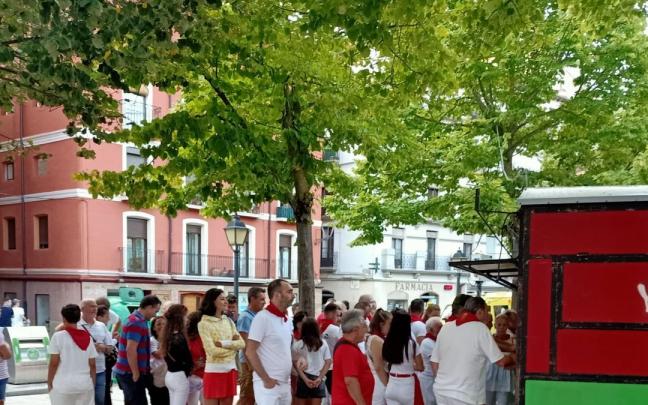 La barraca de Lizarra Ikastola y su famoso caldico