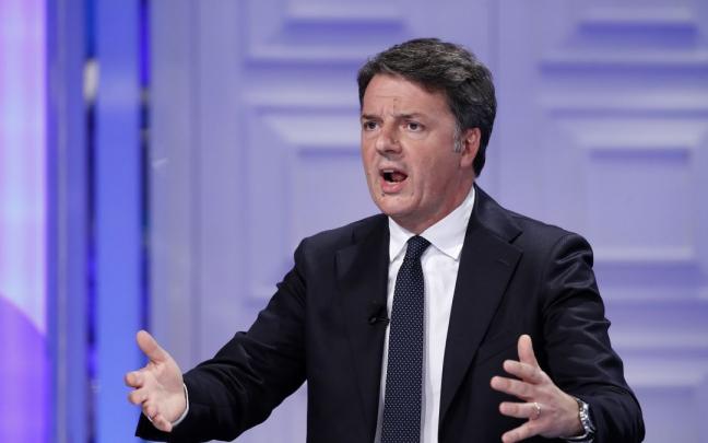 El ex primer ministro italiano Matteo Renzi. El ex primer ministro italiano Matteo Renzi.