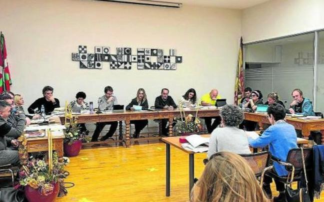 Imagen del Pleno celebrado el pasado 1 de diciembre en el Ayuntamiento de Beasain.