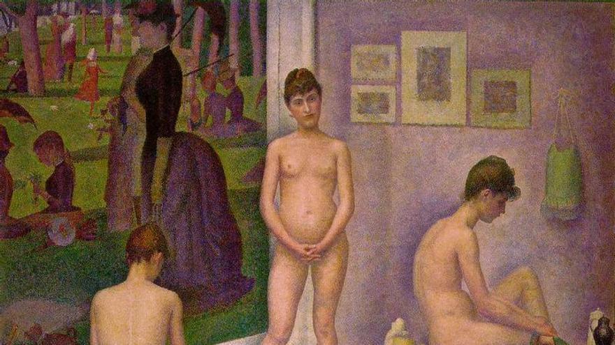 "Les poseuses, ensemble" de Georges Seurat, ha sido la obra de la colección que más ha recaudado con149,24 millones de dólares.