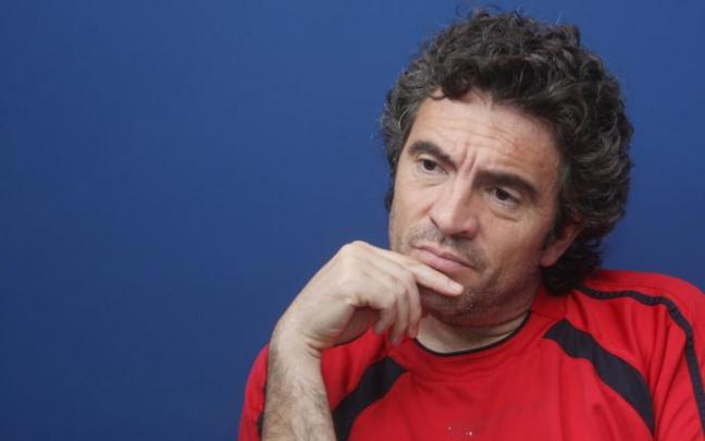 Juanma Lillo, durante una entrevista. Juanma Lillo, durante una entrevista.