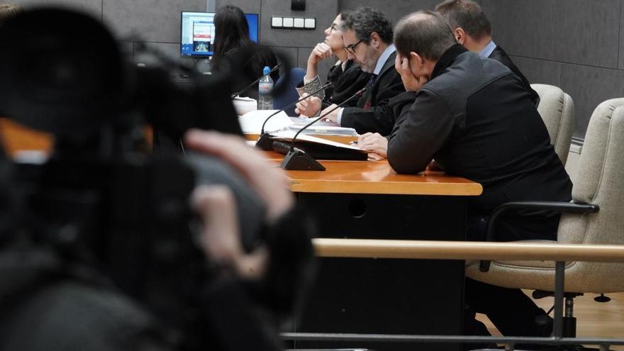 Primer día del juicio que se sigue en la Audiencia de Bizkaia contra J.M.G. por el crimen ocurrido en Boroa en mayo de 2020.