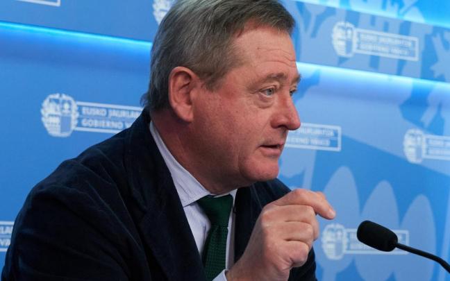 Bingen Zupiria, en su comparecencia de ayer martes