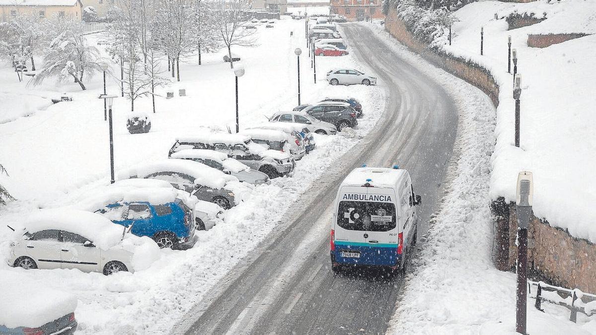 Remite el temporal de nieve en Álava, pero no el frío y las heladas