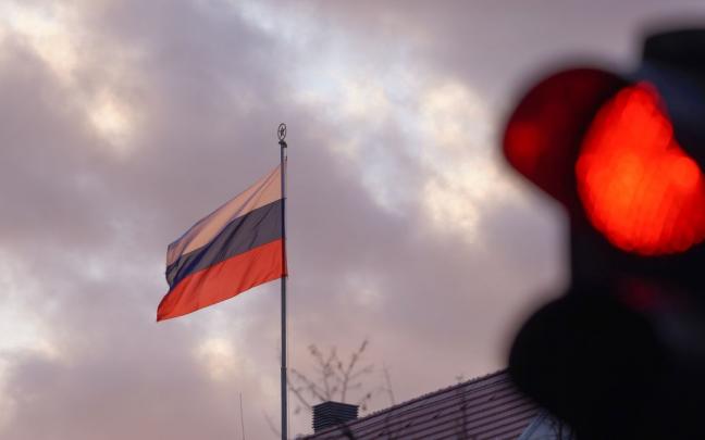 Bandera de Rusia. Bandera de Rusia.