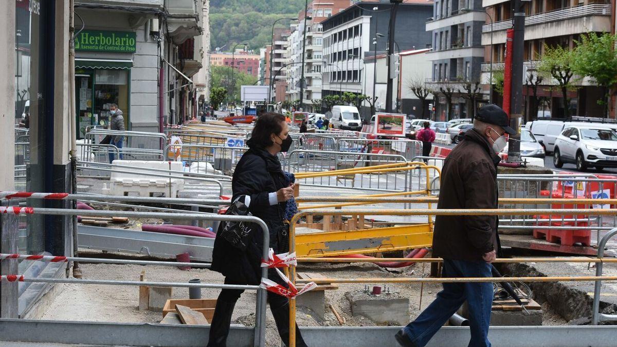 Obras en María Díaz de Haro, uno de los proyectos de esta legislatura