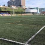Imagen de archivo del campo de Los Llanos, en un partido de juveniles