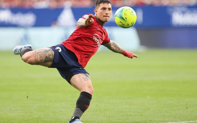 Chimy Ávila, con Osasuna Chimy Ávila, con Osasuna