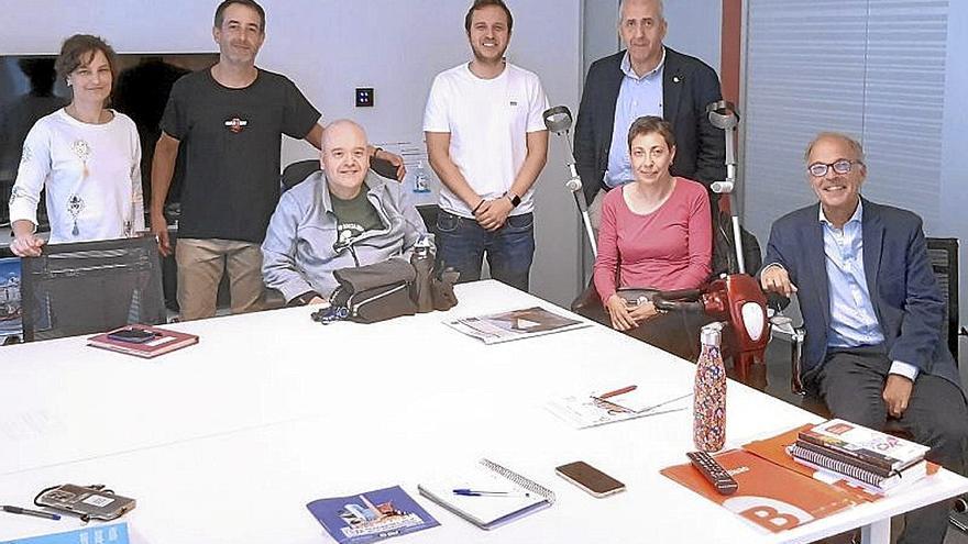 El encuentro tuvo lugar en el Ayuntamiento de Bilbao. | FOTO: DEIA