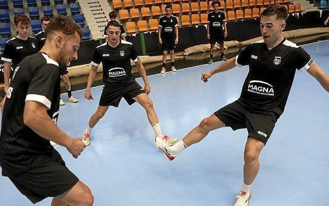 Entrenamiento de Osasuna Magna. | FOTO: UANI BEROIZ