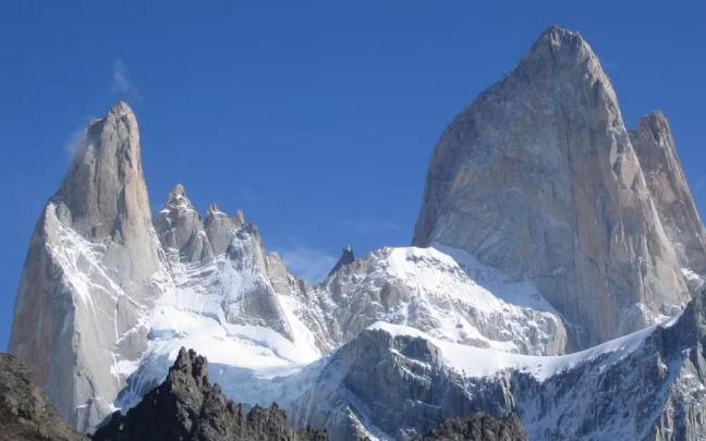 Montaña Fitz Roy, en la Patagonia Argentina.