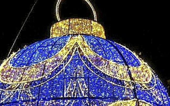 Bola navideña del pasado año.