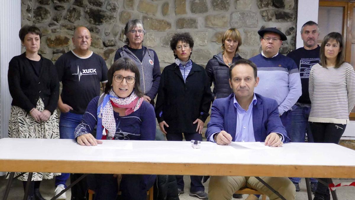 Desde Sakanako Euskaltzaleon Sarea animaron a unirse a la red.