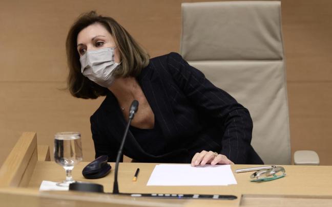 Mar&iacute;a Dolores de Cospedal en la Comisi&oacute;n &lsquo;Kitchen&rsquo; en la que neg&oacute; haber realizado encargo alguno a Villarejo.