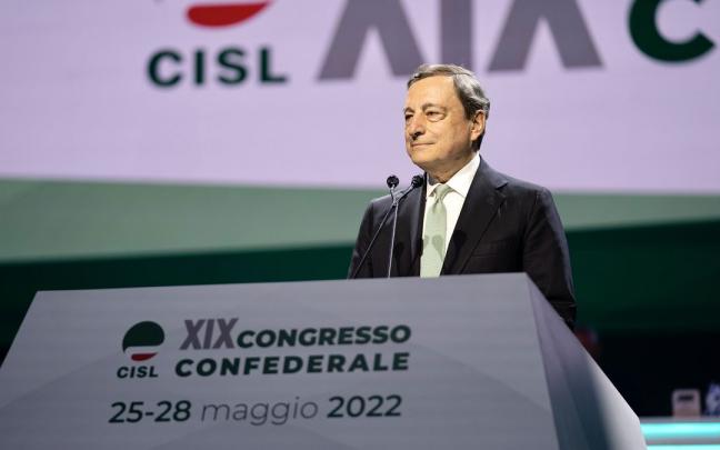 El primer ministro italiano, Mario Draghi. El primer ministro italiano, Mario Draghi.