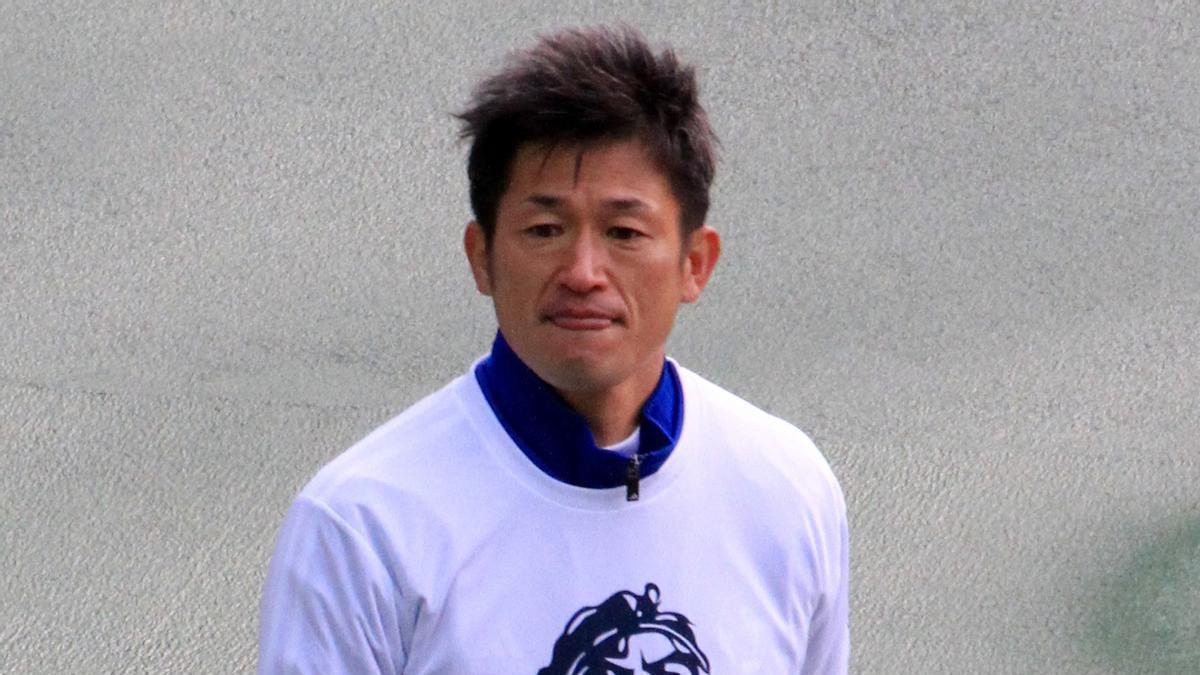 El futbolista japonés Kazuyoshi Miura