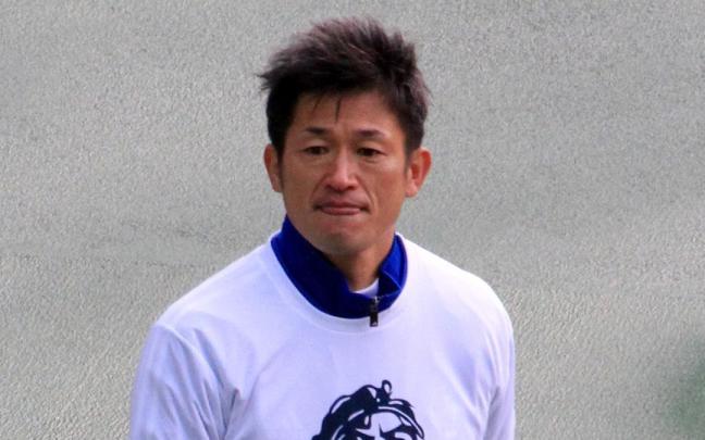 El futbolista japonés Kazuyoshi Miura El futbolista japonés Kazuyoshi Miura
