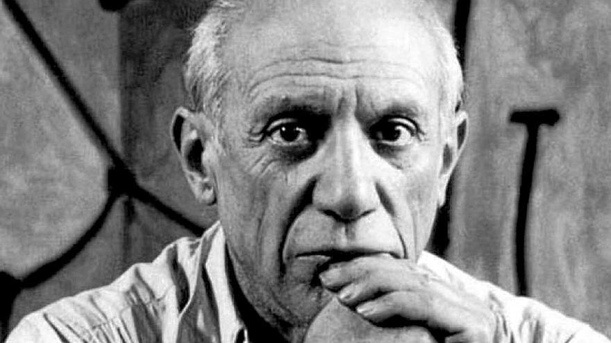 Retrato de Pablo Picasso.