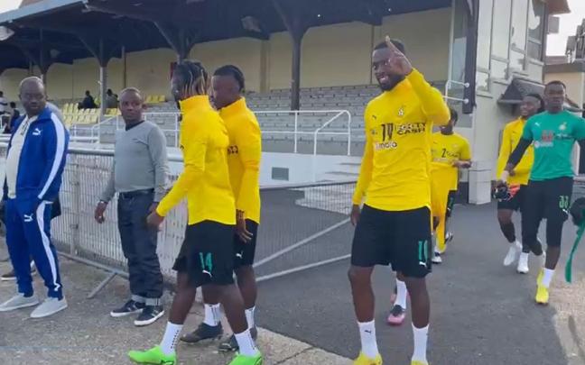 Último entrenamiento de Iñaki Williams antes de su debut con la selección de Ghana