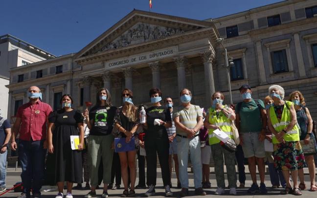Concentración en contra de la ‘Ley Mordaza’. Concentración en contra de la ‘Ley Mordaza’.