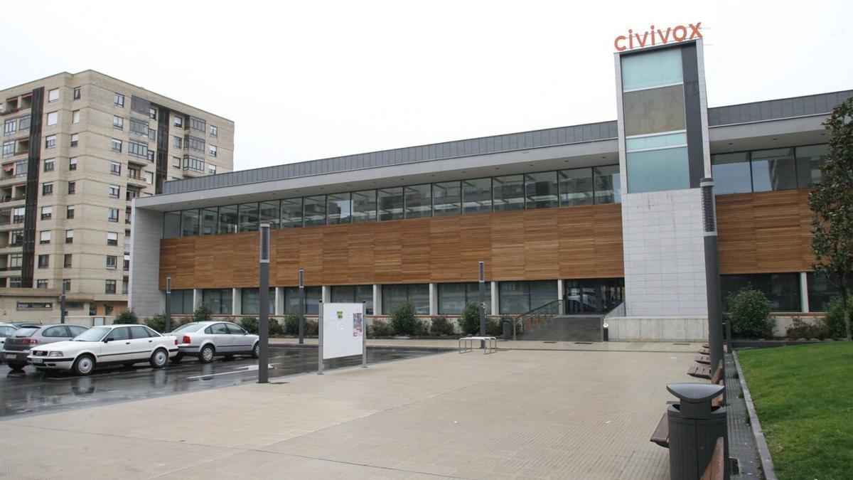 Exterior del Civivox de Iturrama