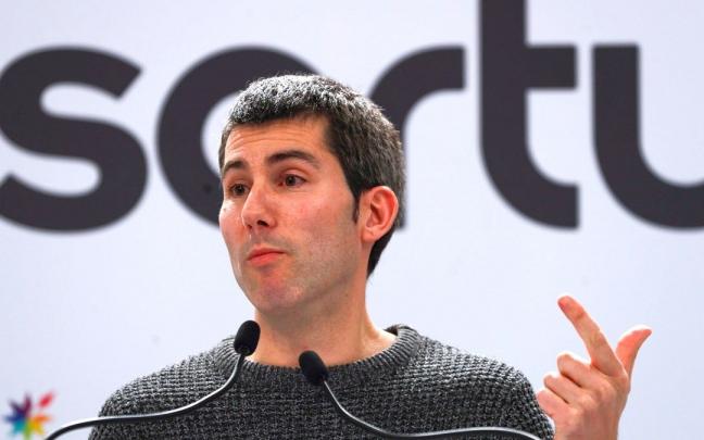 El secretario general de Sortu, Arkaitz Rodr&iacute;guez.