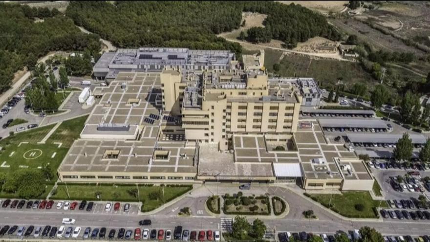 El Hospital Reina Sofía de Tudela.